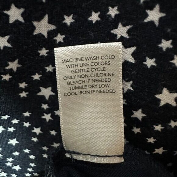 2/$30 CJ Banks Tunic Top Blouse Size 2X Stars Celestial Stretch Office Casual - Picture 10 of 11